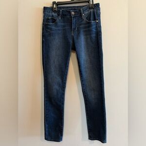 Articles of Society Stretchy mid-rise skinny jeans in Saintpaul color, W size 25